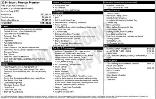 2024 Subaru Forester Premium