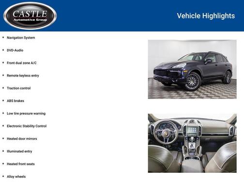 2017 Porsche Cayenne Platinum Edition