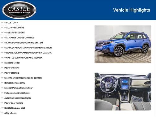 2025 Subaru Forester Base