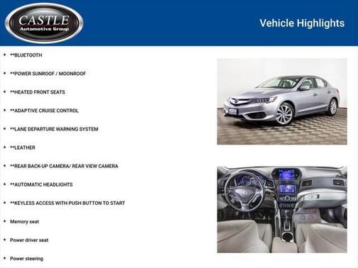 2018 Acura ILX Premium Package