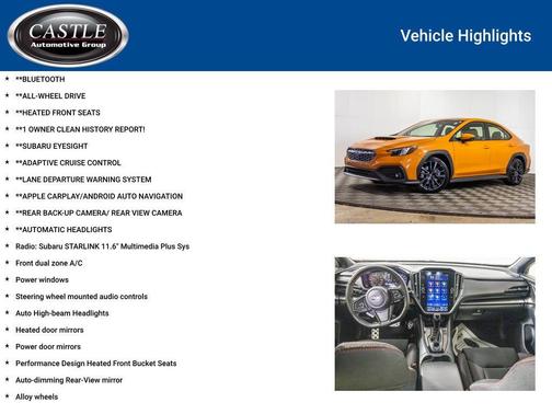 2024 Subaru WRX Premium