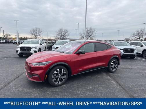 RAPID RED MET TINTED CC 2021 Ford Mustang Mach-E Premium