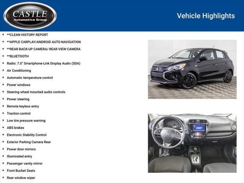 2024 Mitsubishi Mirage ES