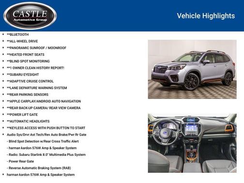 2020 Subaru Forester Sport