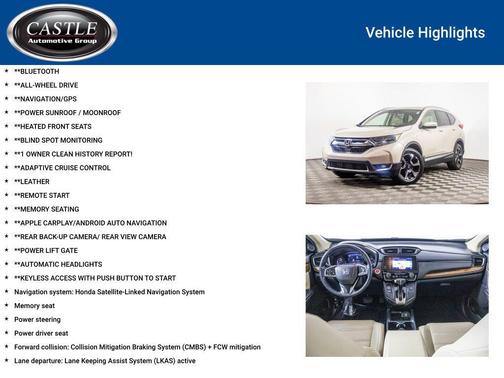 2019 Honda CR-V Touring