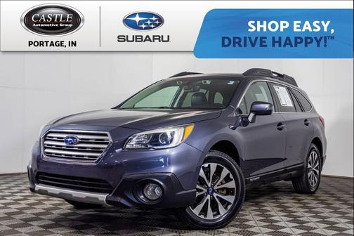 Carbide Gray Metallic 2017 Subaru Outback 3.6R Limited