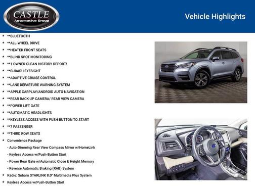 2021 Subaru Ascent Premium 7-Passenger