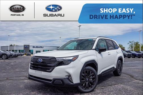Crystal White Pearl 2026 Subaru Forester Sport