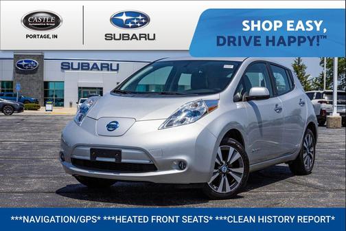 Brilliant Silver 2014 Nissan Leaf SL