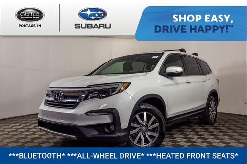 Platinum White Pearl 2020 Honda Pilot AWD EX