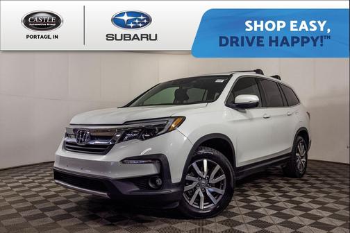 Platinum White Pearl 2020 Honda Pilot AWD EX