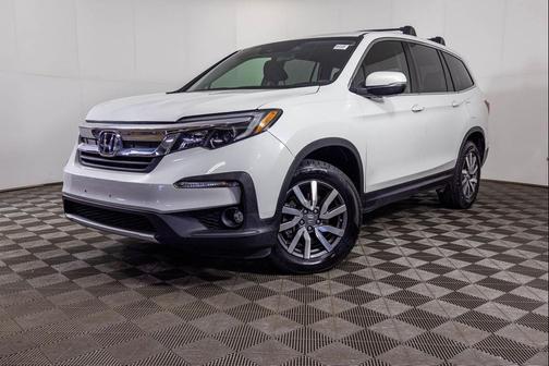Platinum White Pearl 2020 Honda Pilot AWD EX