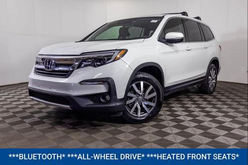 Platinum White Pearl 2020 Honda Pilot AWD EX