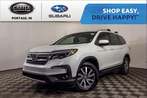 Platinum White Pearl 2020 Honda Pilot AWD EX