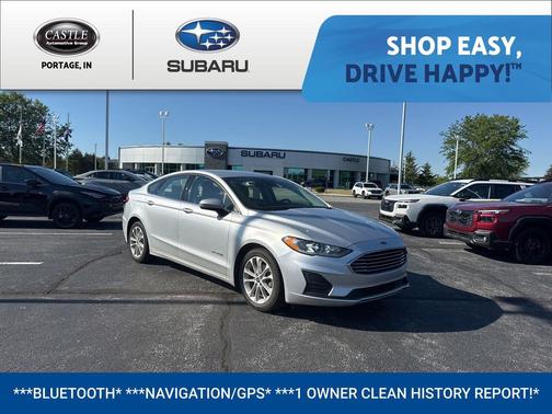 INGOT SILVER METALLIC 2019 Ford Fusion Hybrid SE