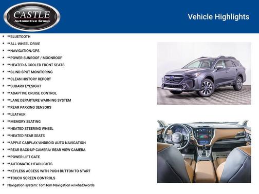 2025 Subaru Outback Touring XT