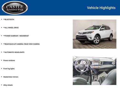 2014 Toyota RAV4 XLE