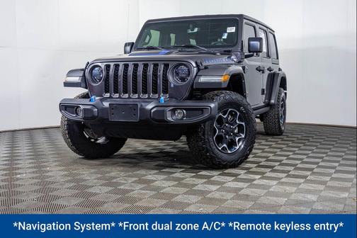 Granite Crystal Metallic Clearcoat 2023 Jeep Wrangler 4xe Rubicon