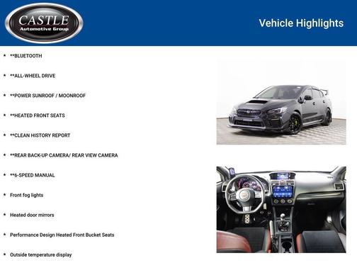 2018 Subaru WRX Premium