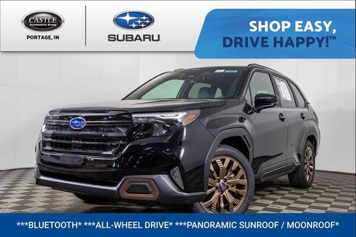 Crystal Black Silica 2026 Subaru Forester Sport