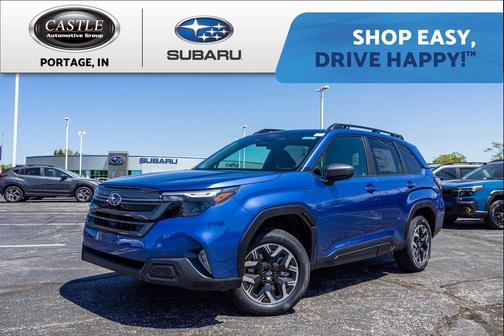 Daybreak Blue Pearl 2026 Subaru Forester Premium