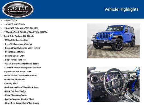 2022 Jeep Wrangler Unlimited Sport Altitude