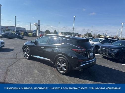 Magnetic Black Pearl 2022 Nissan Murano Platinum Intelligent AWD