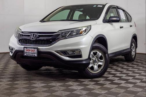 White Diamond Pearl 2015 Honda CR-V LX