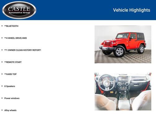 2015 Jeep Wrangler Sahara