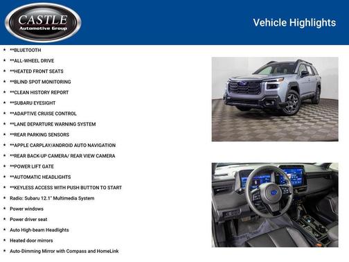 Ice Silver Metallic 2026 Subaru Outback Premium