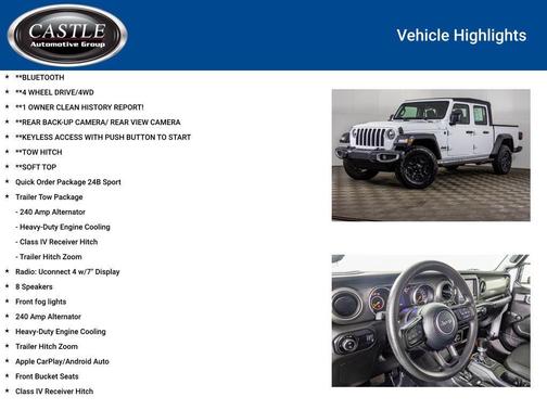 2023 Jeep Gladiator Sport