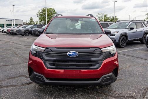 Crimson Red Pearl 2026 Subaru Forester Base