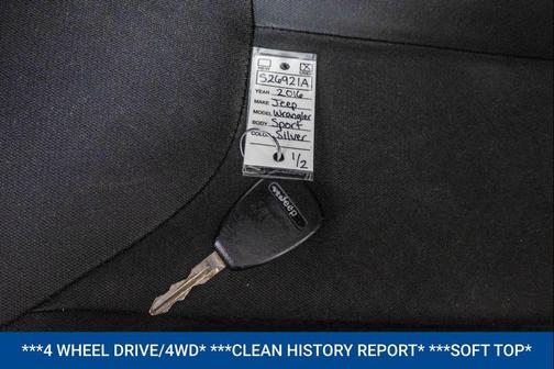 2016 Jeep Wrangler Sport