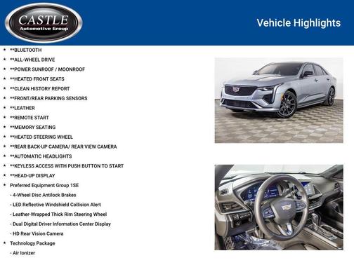 2023 Cadillac CT4 Sport