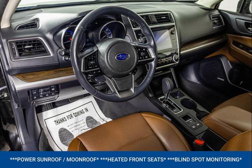 Crystal Black Silica 2019 Subaru Outback 2.5i Touring