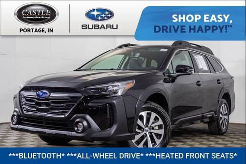 Crystal Black Silica 2024 Subaru Outback Premium