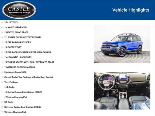 2022 Ford Bronco Sport Outer Banks