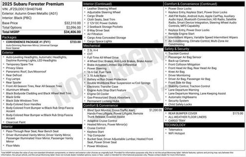 2025 Subaru Forester Premium