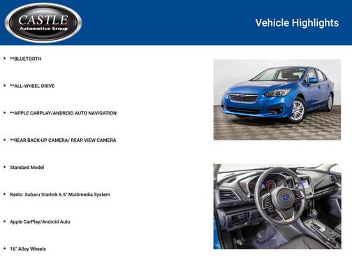 2018 Subaru Impreza 2.0i Premium