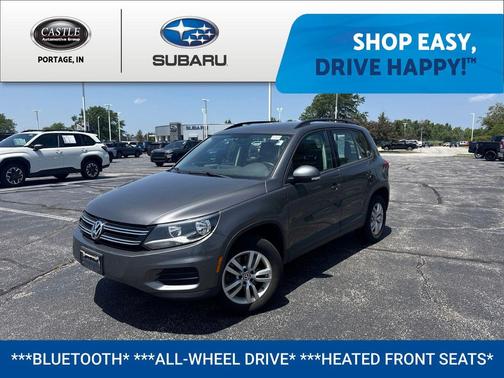 Gray 2016 Volkswagen Tiguan S
