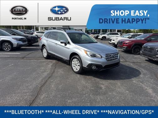 Ice Silver Metallic 2017 Subaru Outback 2.5i Premium