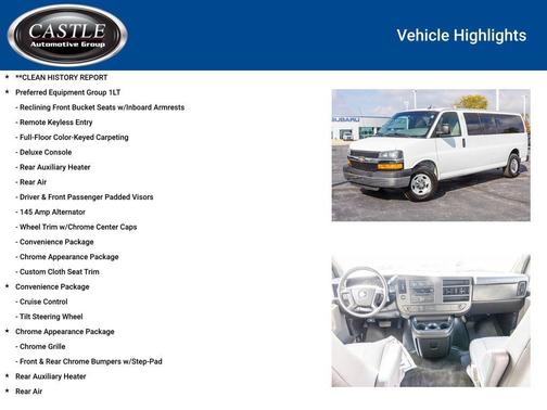 2014 Chevrolet Express 3500 LT