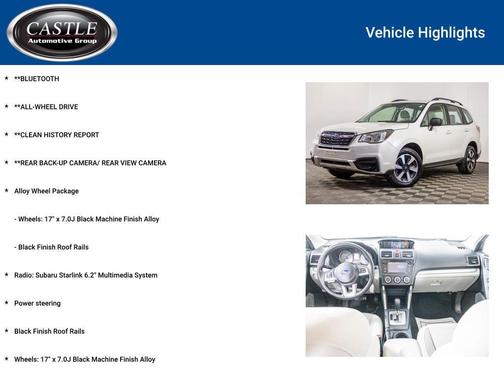 2018 Subaru Forester 2.5i