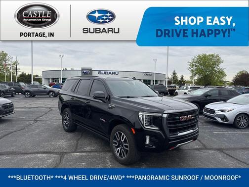 Onyx Black 2024 GMC Yukon 4WD AT4