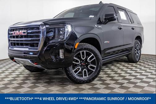 Onyx Black 2024 GMC Yukon 4WD AT4