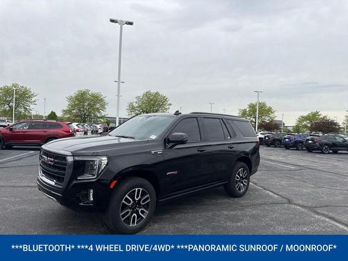 Onyx Black 2024 GMC Yukon 4WD AT4