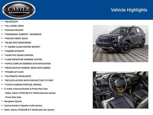 Crystal Black Silica 2024 Subaru Forester Wilderness