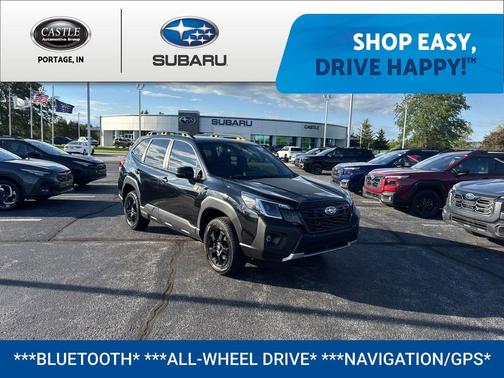 Crystal Black Silica 2024 Subaru Forester Wilderness