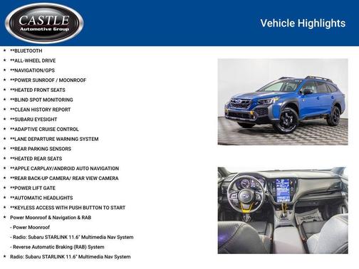 2025 Subaru Outback Wilderness