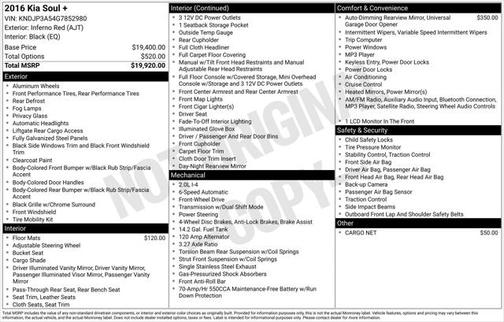 2016 Kia Soul +